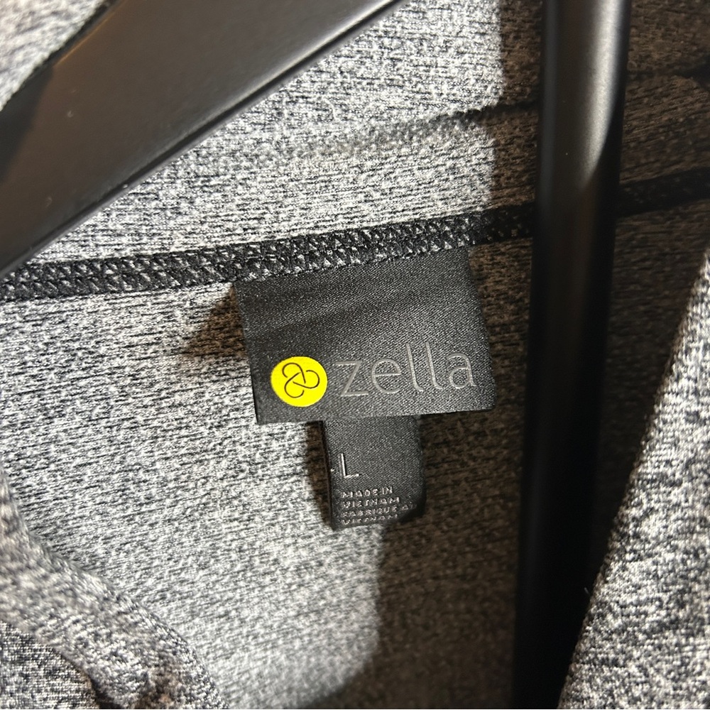 Zella Charcoal Knit Hoodie - Picture 2 of 9